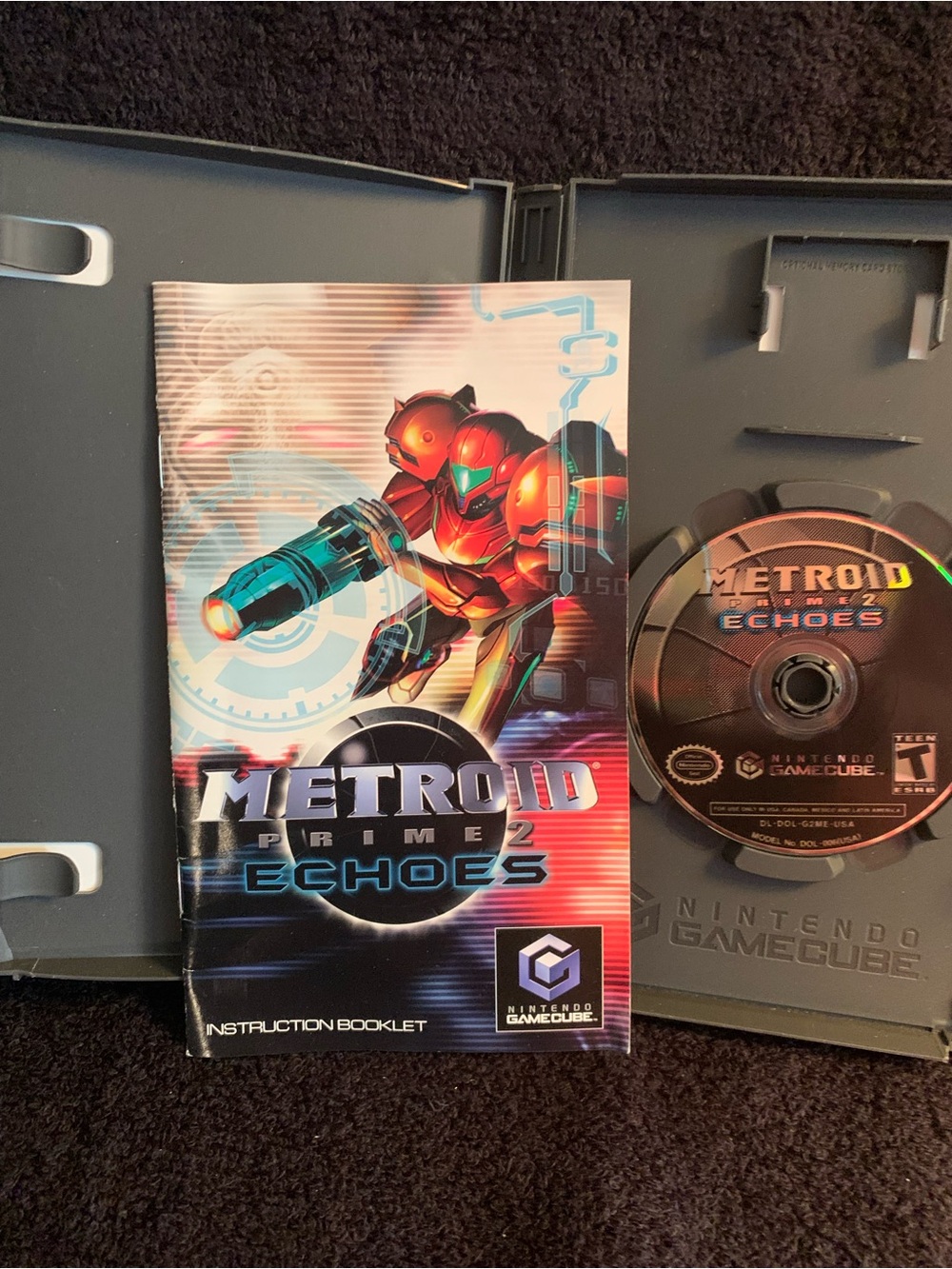 Nintendo GameCube Metroid Prime with Bonus Disc & Metroid Prime 2 Echos - Picture 5 of 10